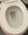 A clean toilet bowl